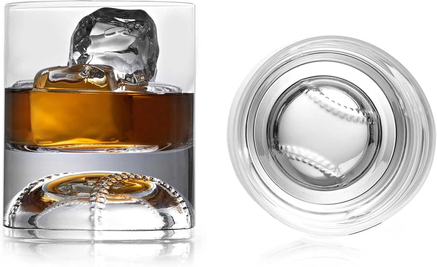 Baseball Bat Whiskey & Wine Decanter - 4 Baseball Glasses, Spirits Set - Coach Gifts for Dad, Boyfriend, Brother, Friend - For Whiskey & Wine