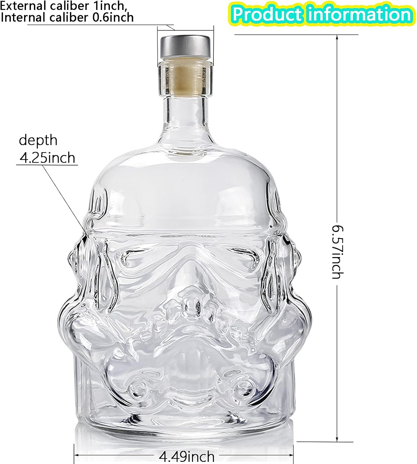 Whiskey Decanter Set, Whiskey Decanter with 2 150ml Glasses, Bosses Day Gifts for Men Husband Boyfriend Dad, Decanter Set for Brandy Liquor Bourbon Cocktails Vodka Scotch