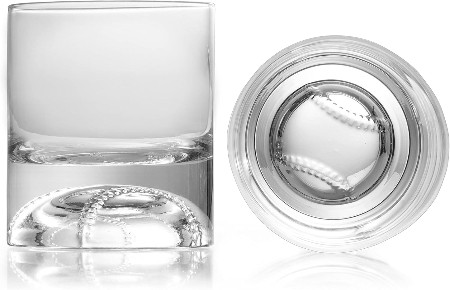 Baseball Bat Whiskey & Wine Decanter - 4 Baseball Glasses, Spirits Set - Coach Gifts for Dad, Boyfriend, Brother, Friend - For Whiskey & Wine