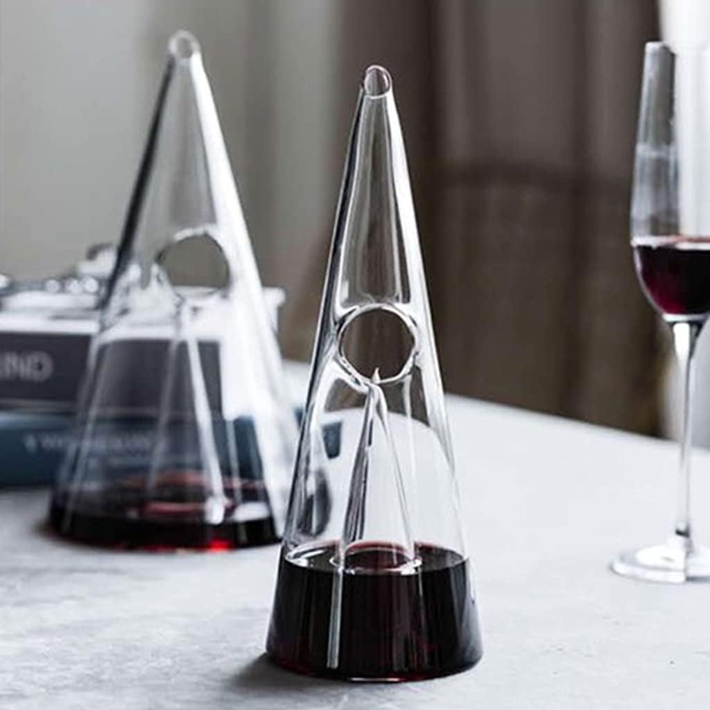 Glass Wine Decanter Waterfall Seperator Wine Pourer